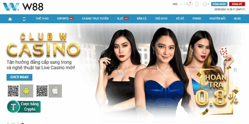 W88 Giao diện và trải nghiệm người dùng tại W88